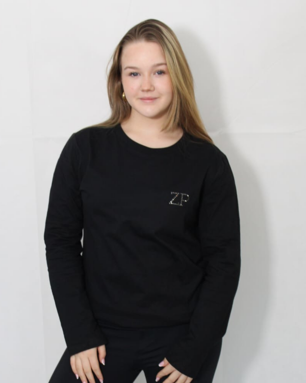 ZP Éclat Petit – Longsleeve mit feinem Strass-ZP